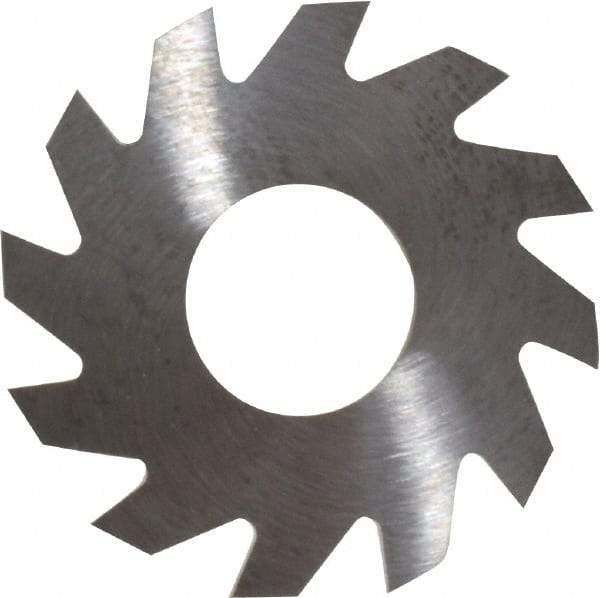 RobbJack - 1" Diam x 1/16" Blade Thickness x 3/8" Arbor Hole Diam, 12 Tooth Slitting and Slotting Saw - Arbor Connection, Right Hand, Uncoated, Solid Carbide, Concave Ground - A1 Tooling