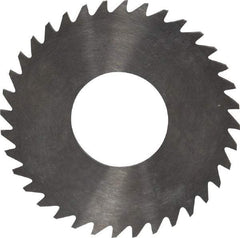 RobbJack - 1-1/4" Diam x 0.04" Blade Thickness x 1/2" Arbor Hole Diam, 36 Tooth Slitting and Slotting Saw - Arbor Connection, Right Hand, Uncoated, Solid Carbide, Concave Ground - A1 Tooling