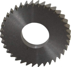 RobbJack - 1-1/4" Diam x 0.1562" Blade Thickness x 1/2" Arbor Hole Diam, 36 Tooth Slitting and Slotting Saw - Arbor Connection, Right Hand, Uncoated, Solid Carbide, Concave Ground - A1 Tooling