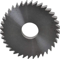 RobbJack - 1-3/4" Diam x 3/16" Blade Thickness x 1/2" Arbor Hole Diam, 36 Tooth Slitting and Slotting Saw - Arbor Connection, Right Hand, Uncoated, Solid Carbide, Concave Ground - A1 Tooling