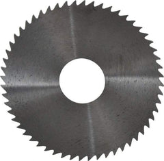 RobbJack - 2-1/4" Diam x 0.0312" Blade Thickness x 5/8" Arbor Hole Diam, 56 Tooth Slitting and Slotting Saw - Arbor Connection, Right Hand, Uncoated, Solid Carbide, Concave Ground - A1 Tooling