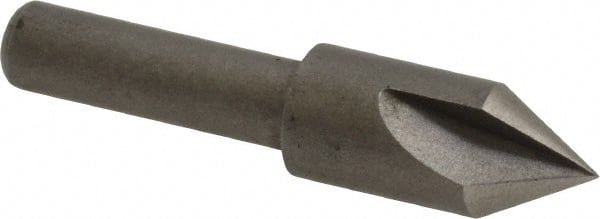 Keo - 3/8" Head Diam, 1/4" Shank Diam, 3 Flute 60° High Speed Steel Countersink - A1 Tooling