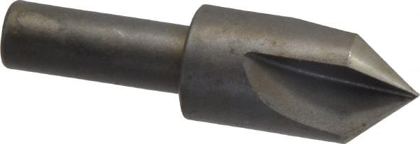 Keo - 5/8" Head Diam, 3/8" Shank Diam, 3 Flute 82° High Speed Steel Countersink - A1 Tooling