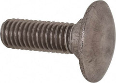 Value Collection - M8x1.25 25mm Length Under Head, Standard Square Neck, Carriage Bolt - Austenitic Grade A2 Stainless Steel, - A1 Tooling