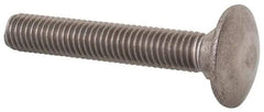 Value Collection - M8x1.25 50mm Length Under Head, Standard Square Neck, Carriage Bolt - Austenitic Grade A2 Stainless Steel, - A1 Tooling