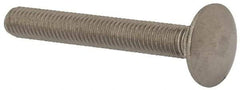 Value Collection - M8x1.25 60mm Length Under Head, Standard Square Neck, Carriage Bolt - Austenitic Grade A2 Stainless Steel, - A1 Tooling