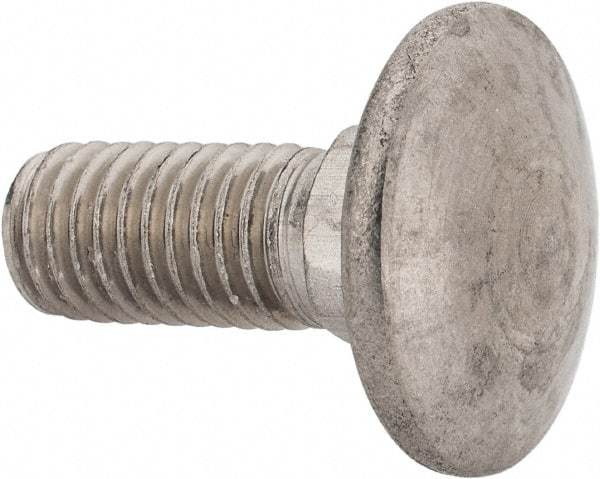 Value Collection - M10x1.5 25mm Length Under Head, Standard Square Neck, Carriage Bolt - Austenitic Grade A2 Stainless Steel, - A1 Tooling