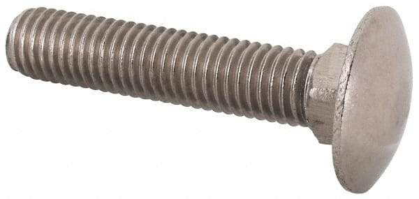 Value Collection - M10x1.5 50mm Length Under Head, Standard Square Neck, Carriage Bolt - Austenitic Grade A2 Stainless Steel, - A1 Tooling