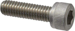 Value Collection - M10x1.50 Metric Coarse Hex Socket Drive, Socket Cap Screw - Grade 316 & Austenitic A4 Stainless Steel, Uncoated, Partially Threaded, 60mm Length Under Head - A1 Tooling