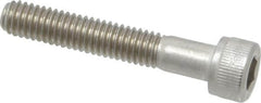 Value Collection - M6x1.00 Metric Coarse Hex Socket Drive, Socket Cap Screw - Grade 316 & Austenitic A4 Stainless Steel, Uncoated, Partially Threaded, 35mm Length Under Head - A1 Tooling