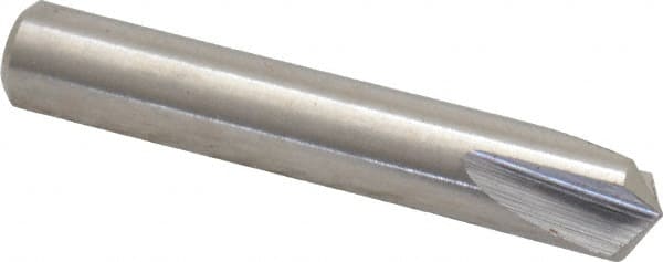 Keo - 1/4" Head Diam, 1/4" Shank Diam, 3 Flute 120° High Speed Steel Countersink - A1 Tooling