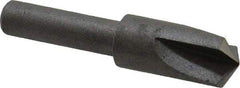 Keo - 3/8" Head Diam, 1/4" Shank Diam, 3 Flute 120° High Speed Steel Countersink - Bright Finish, 1-3/4" OAL, Single End, Straight Shank, Right Hand Cut - A1 Tooling