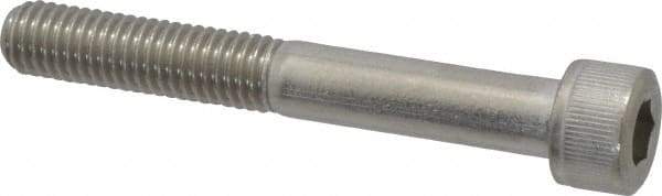 Value Collection - M8x1.25 Metric Coarse Hex Socket Drive, Socket Cap Screw - Grade 316 & Austenitic A4 Stainless Steel, Uncoated, Partially Threaded, 60mm Length Under Head - A1 Tooling