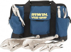 Irwin - 5 Piece Locking Plier Set - Comes in Kit Bag - A1 Tooling