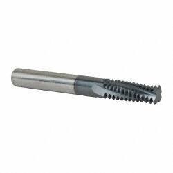 Scientific Cutting Tools - M20x2.50 Metric Coarse, 0.47" Cutting Diam, 4 Flute, Solid Carbide Helical Flute Thread Mill - Internal Thread, 1.318" LOC, 3.93" OAL - A1 Tooling