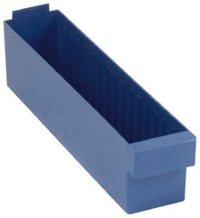 Quantum Storage - 17-5/8" Deep, Yellow High-Impact Polystyrene Drawer Bin - 4-5/8" High x 3-3/4" Wide x 17-5/8" Long - A1 Tooling