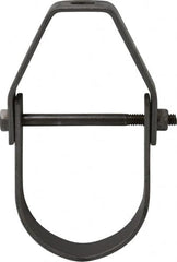 Empire - 2-1/2" Pipe, 1/2" Rod, Carbon Steel Adjustable Clevis Hanger - Black - A1 Tooling