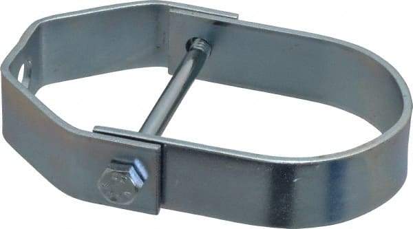 Empire - 2" Pipe, 3/8" Rod, Carbon Steel Adjustable Clevis Hanger - Electro Galvanized - A1 Tooling