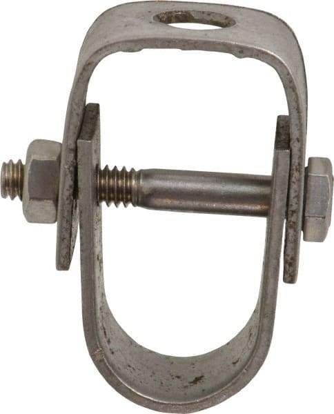 Empire - 1/2" Pipe, 3/8" Rod, Grade 304 Stainless Steel Adjustable Clevis Hanger - A1 Tooling