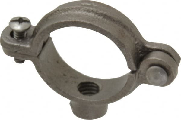 Empire - 1" Pipe, 3/8" Rod, Malleable Iron Split Ring Hanger - Black, 180 Lb Capacity - A1 Tooling