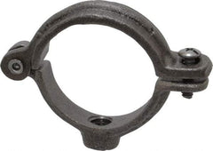 Empire - 1-1/4" Pipe, 3/8" Rod, Malleable Iron Split Ring Hanger - Black, 180 Lb Capacity - A1 Tooling