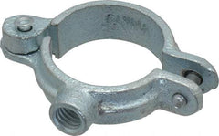 Empire - 1" Pipe, 3/8" Rod, Malleable Iron Split Ring Hanger - Electro Galvanized, 180 Lb Capacity - A1 Tooling