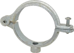 Empire - 2-1/2" Pipe, 1/2" Rod, Malleable Iron Split Ring Hanger - Electro Galvanized, 300 Lb Capacity - A1 Tooling