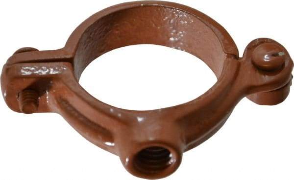 Empire - 1-1/4" Pipe, 3/8" Rod, Malleable Iron Split Ring Hanger - Epoxy Coated - A1 Tooling