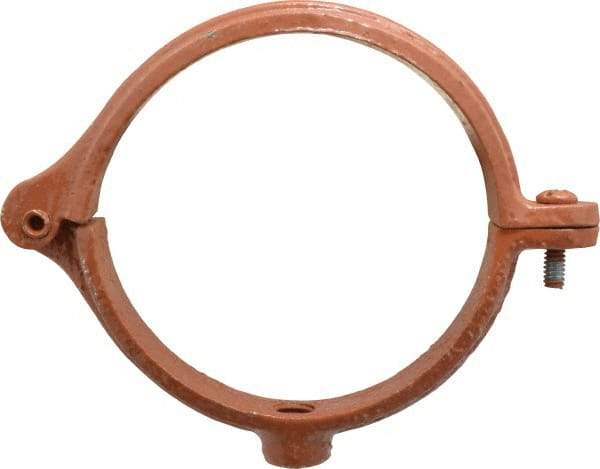 Empire - 4" Pipe, 1/2" Rod, Malleable Iron Split Ring Hanger - Epoxy Coated - A1 Tooling