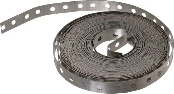 Empire - 50' x 3/4" 304 Stainless Steel Hanger Strapping - 22 Gauge - A1 Tooling