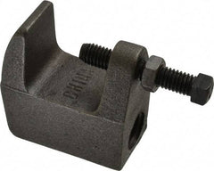 Empire - 1-1/4" Max Flange Thickness, 3/4" Rod Wide Jaw Top Beam Clamp - 900 Lb Capacity, Ductile Iron - A1 Tooling