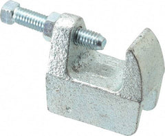 Empire - 1-1/4" Max Flange Thickness, 5/8" Rod Wide Jaw Top Beam Clamp - 800 Lb Capacity, Ductile Iron - A1 Tooling