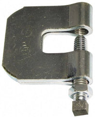 Empire - 3/4" Max Flange Thickness, 3/4" Rod C-Clamp with Locknut - 630 Lb Capacity, Carbon Steel - A1 Tooling