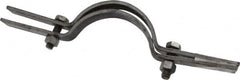 Empire - 4" Pipe, Riser Clamp - Black, 750 Lb Capacity, Carbon Steel - A1 Tooling