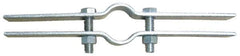 Empire - 1" Pipe, Electro Galvanized Riser Clamp - 220 Lb Capacity, Carbon Steel - A1 Tooling