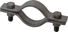 Empire - 2" Pipe, Standard Pipe Clamp - Black, 1,040 Lb Capacity, Carbon Steel - A1 Tooling