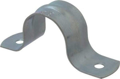 Empire - 3/4 Pipe, Carbon Steel, Galvanized Pipe, Conduit or Tube Strap - 2 Mounting Holes - A1 Tooling