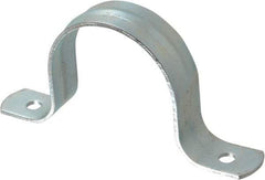 Empire - 2-1/2 Pipe, Carbon Steel, Galvanized Pipe, Conduit or Tube Strap - 2 Mounting Holes - A1 Tooling