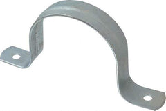 Empire - 3 Pipe, Carbon Steel, Galvanized Pipe, Conduit or Tube Strap - 2 Mounting Holes - A1 Tooling