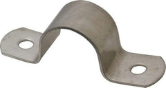 Empire - 3/4 Pipe, Grade 304 Stainless Steel, Pipe, Conduit or Tube Strap - 2 Mounting Holes - A1 Tooling