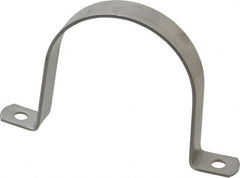 Empire - 3 Pipe, Grade 304 Stainless Steel, Pipe, Conduit or Tube Strap - 2 Mounting Holes - A1 Tooling