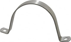 Empire - 4 Pipe, Grade 304 Stainless Steel, Pipe, Conduit or Tube Strap - 2 Mounting Holes - A1 Tooling