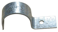 Empire - 3/4" Pipe, Carbon Steel, Electro Galvanized" Pipe or Conduit Strap - 1 Mounting Hole - A1 Tooling