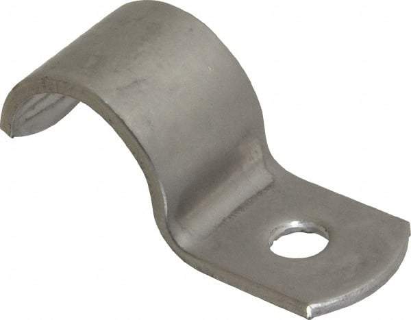 Empire - 1/2" Pipe, Grade 304 Stainless Steel," Pipe or Conduit Strap - 1 Mounting Hole - A1 Tooling