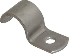 Empire - 1/2" Pipe, Grade 304 Stainless Steel," Pipe or Conduit Strap - 1 Mounting Hole - A1 Tooling