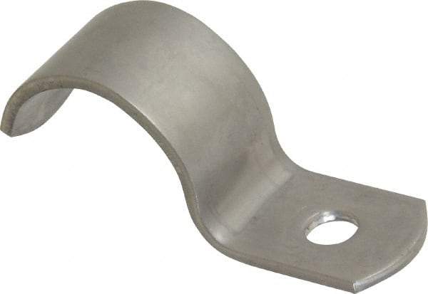 Empire - 3/4" Pipe, Grade 304 Stainless Steel," Pipe or Conduit Strap - 1 Mounting Hole - A1 Tooling