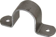 Empire - 1-1/4 Pipe, Carbon Steel, Pipe or Tube Strap - 2 Mounting Holes - A1 Tooling