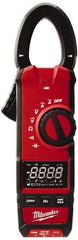 Milwaukee Tool - 2237-20, CAT III, Digital True RMS Clamp Meter with 1.3" Clamp On Jaws - 600 VAC/VDC, 600 AC/DC Amps, Measures Voltage, Capacitance, Continuity, Current, Resistance - A1 Tooling