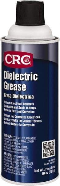 CRC - 16 oz Aerosol Silicone Gel Paste Grease - Translucent, Extremely Flammable, 400°F Max Temp, NLGIG 2, - A1 Tooling