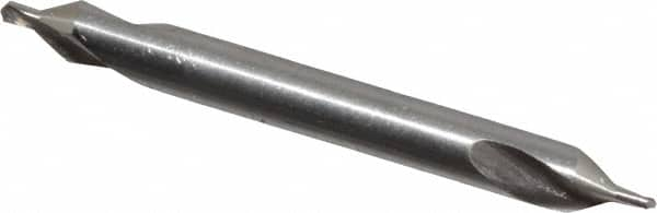 Keo - #1/0 Plain Cut 60° Incl Angle High Speed Steel Combo Drill & Countersink - A1 Tooling